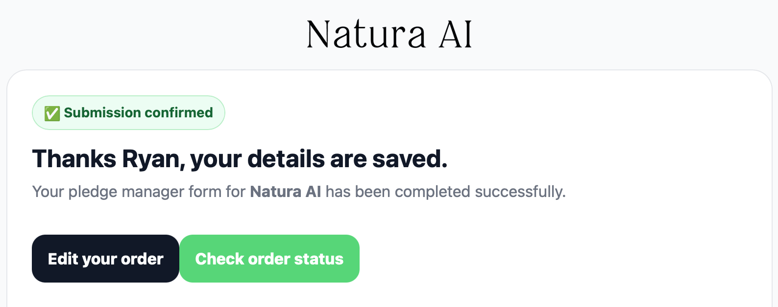 Natura AI